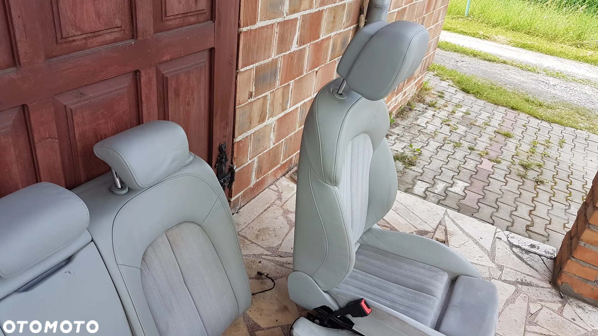 FOTELE Audi A6 C7 S-LINE ALCANTARA ELEKTRYCZNE BOCZKI PODGRZEWANE PRZÓD TYŁ  SEDAN/AVANT - 6