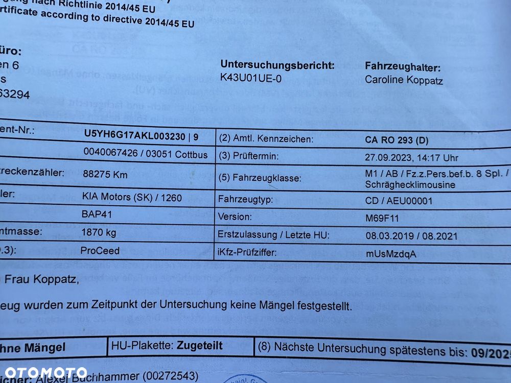 Kia ProCeed 1.6 T-GDI GT - 28