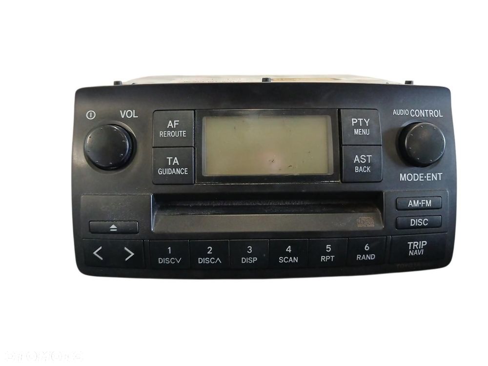 RADIO CD TOYOTA COROLLA E12 86120-02260 COROLLA E12 - 1