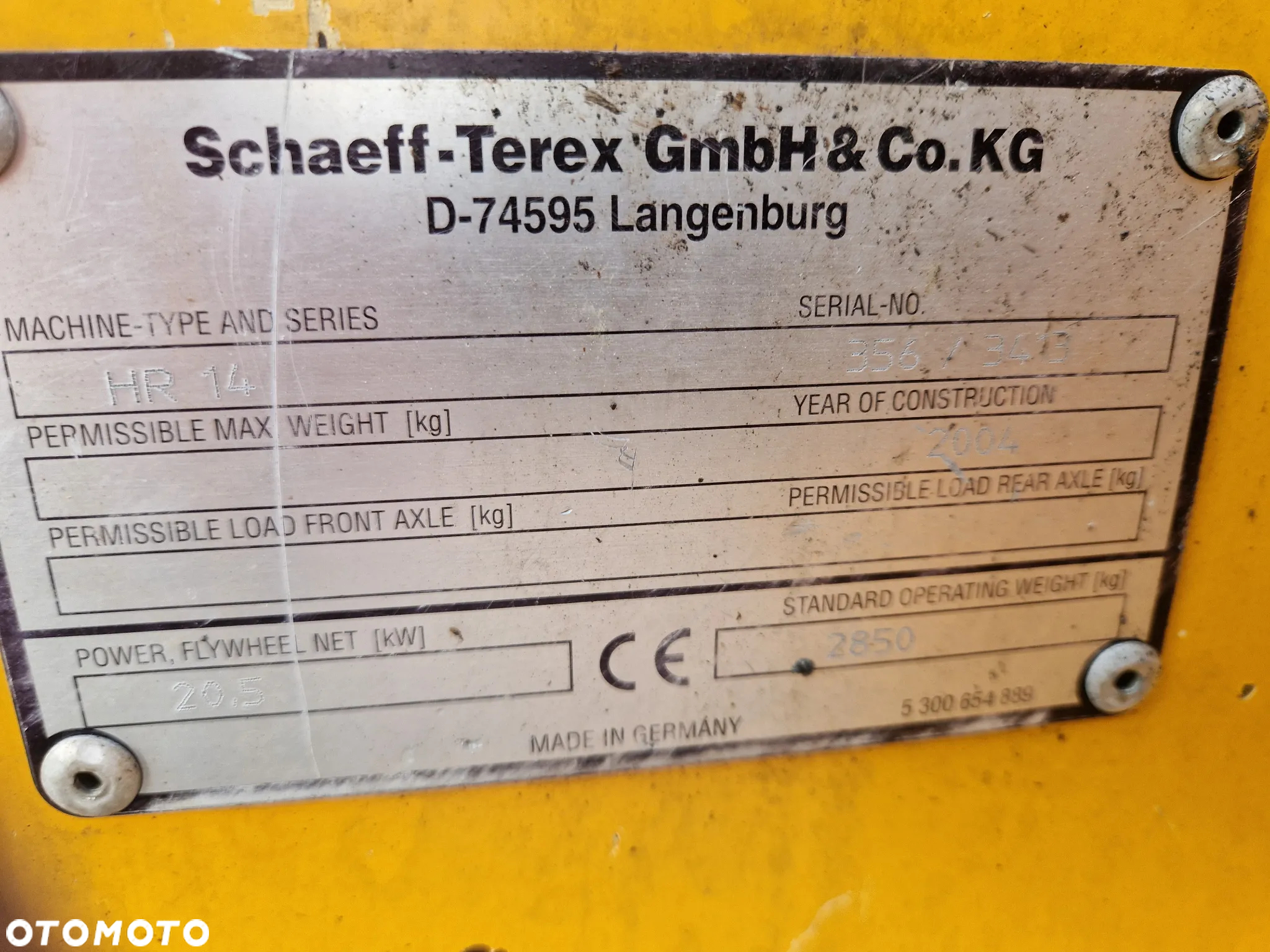 Terex HR14 - 6