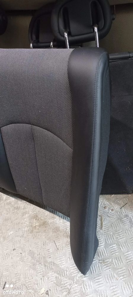 MERCEDES W211 LIFT SEDAN KANAPA OPARCIE PÓŁ SKÓRA - 3