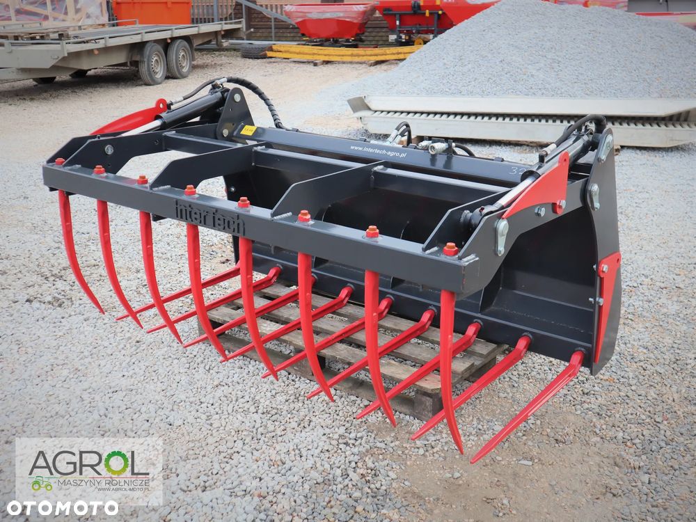 Widło-krokodyl INTER-TECH 1.5m 1,8 m; łyżka/chwytak/paleciak - 9