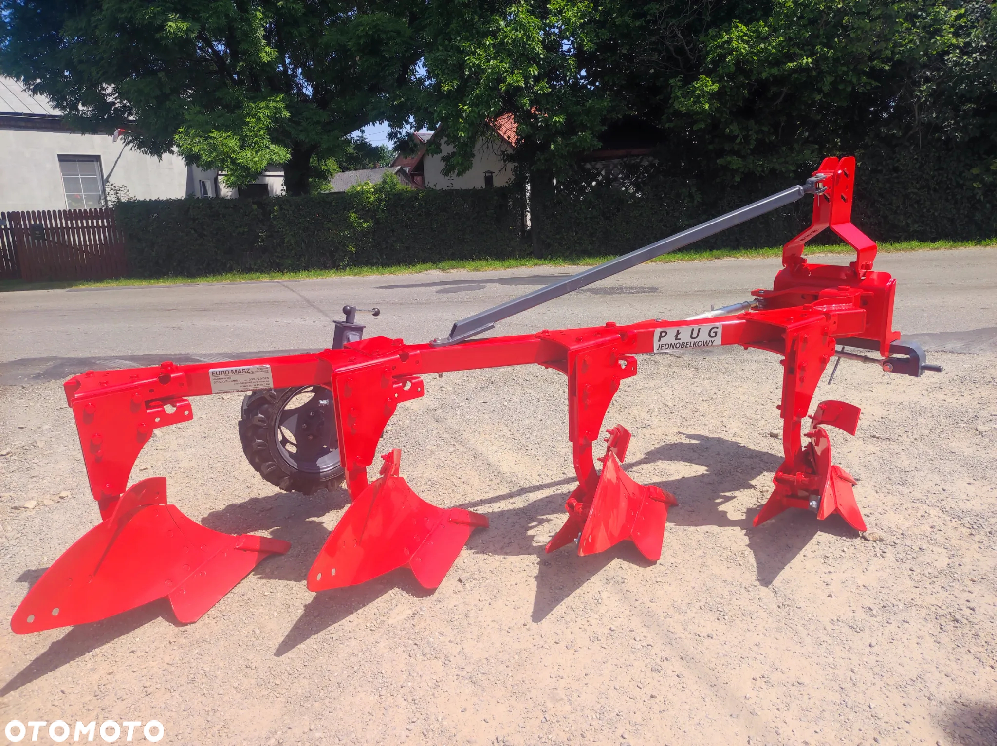 PŁUG jednobelkowy z regulacją do 40cm odkładnice kvernelanda euro-masz 2/ 3/ 4 skiby - 6