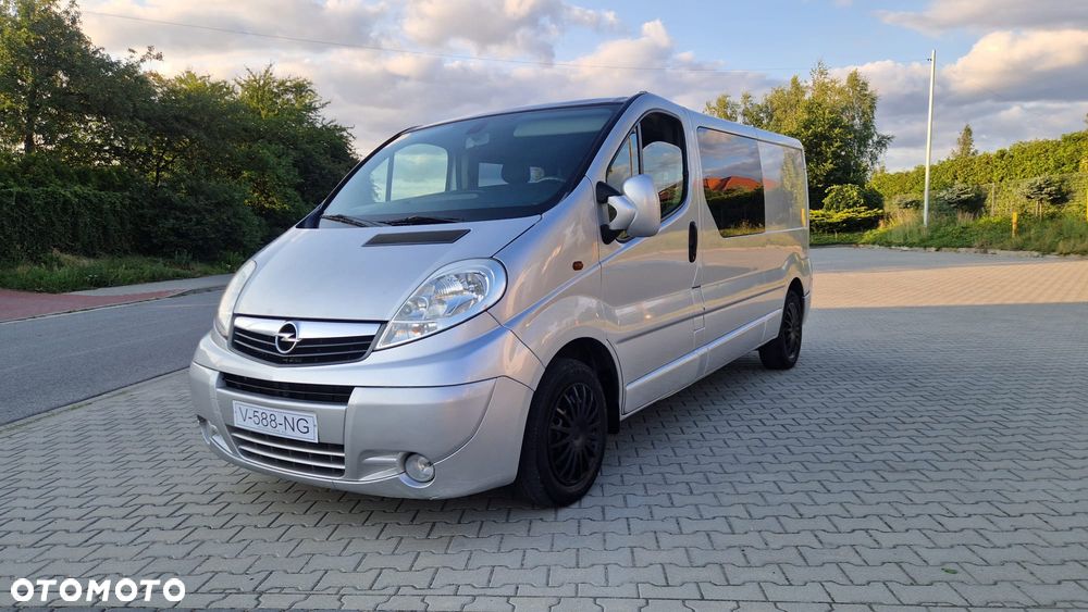 Opel VIVARO L2H1 Długi Klima Elektryka Navi Dubel Kabina 6os Brygadówka Pdc Serwis - 5