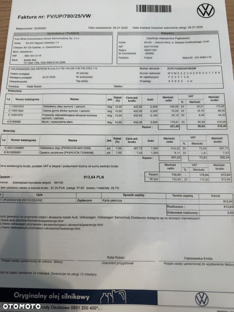 Volkswagen Arteon 2.0 TSI R-Line DSG - 10