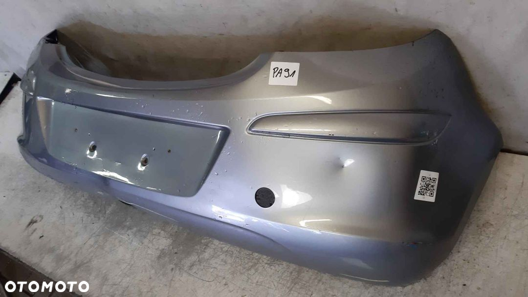 ^  ZDERZAK TYŁ TYLNY DO OPEL CORSA D Z163 SZARY 5D 5 DRZWI HB - 3