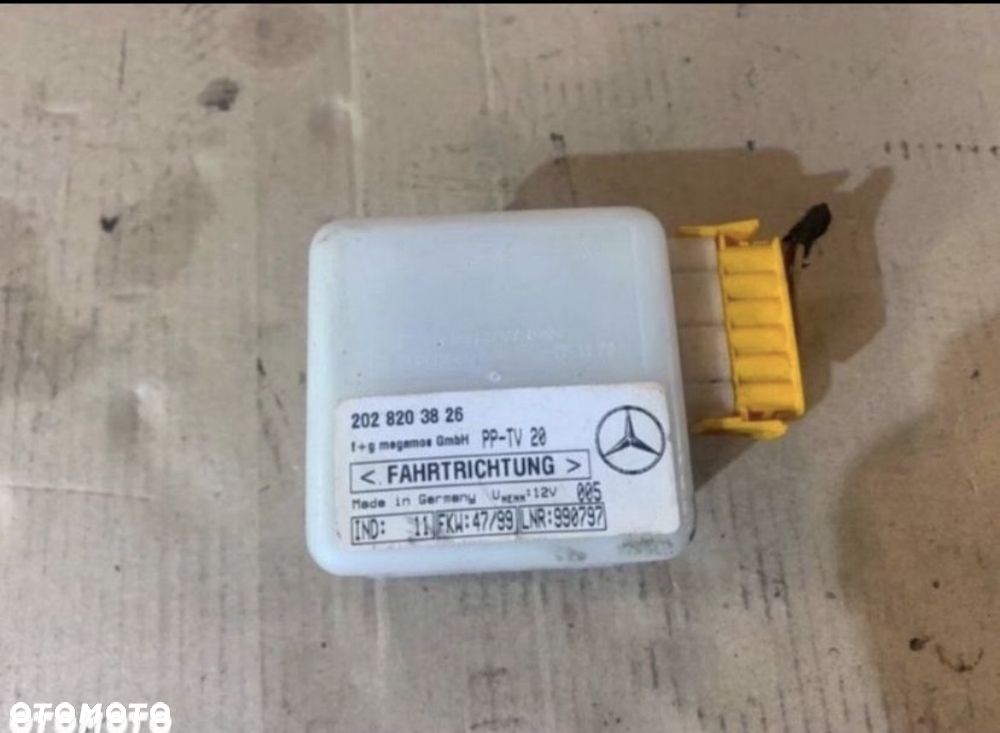 2028203826 Moduł sterownik alarmu mercedes s w220 - 1