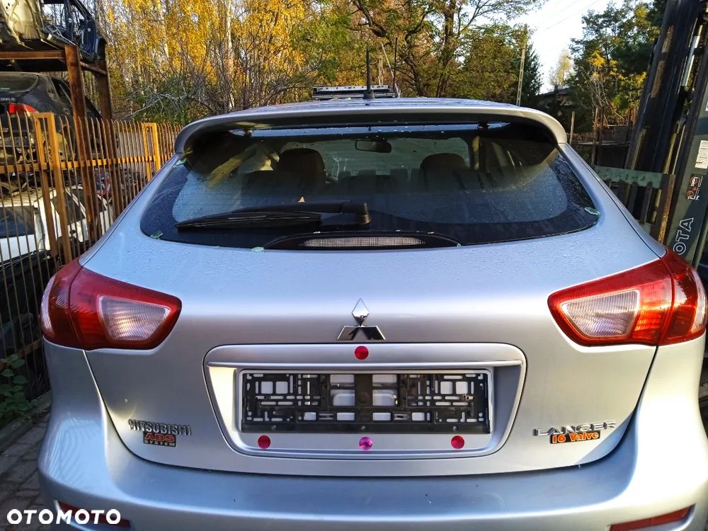 MITSUBISHI LANCER X SPORTBACK A31A 07-16 KLAPA TYLNA KOD KOLORU LA7W ZAMEK SILNICZEK LISTWA LAMPA - 2