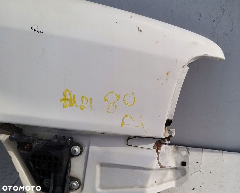 AUDI 80 B4 BŁOTNIK PRAWY BIAŁY BEZ RDZY - 3