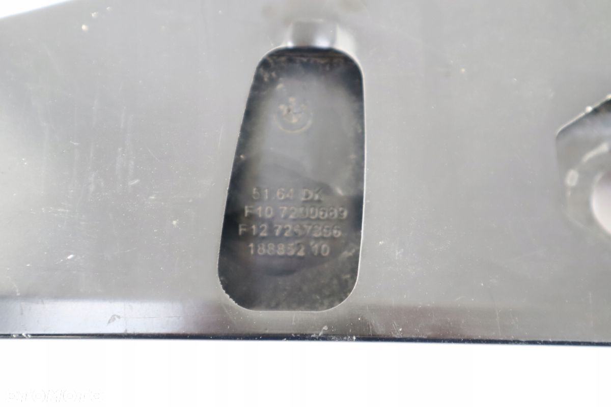PAS PRZEDNI WZMOCNIENIE CZOŁOWE BELKA BMW 5 F10 F11 F06 F12 51647200689 - 7