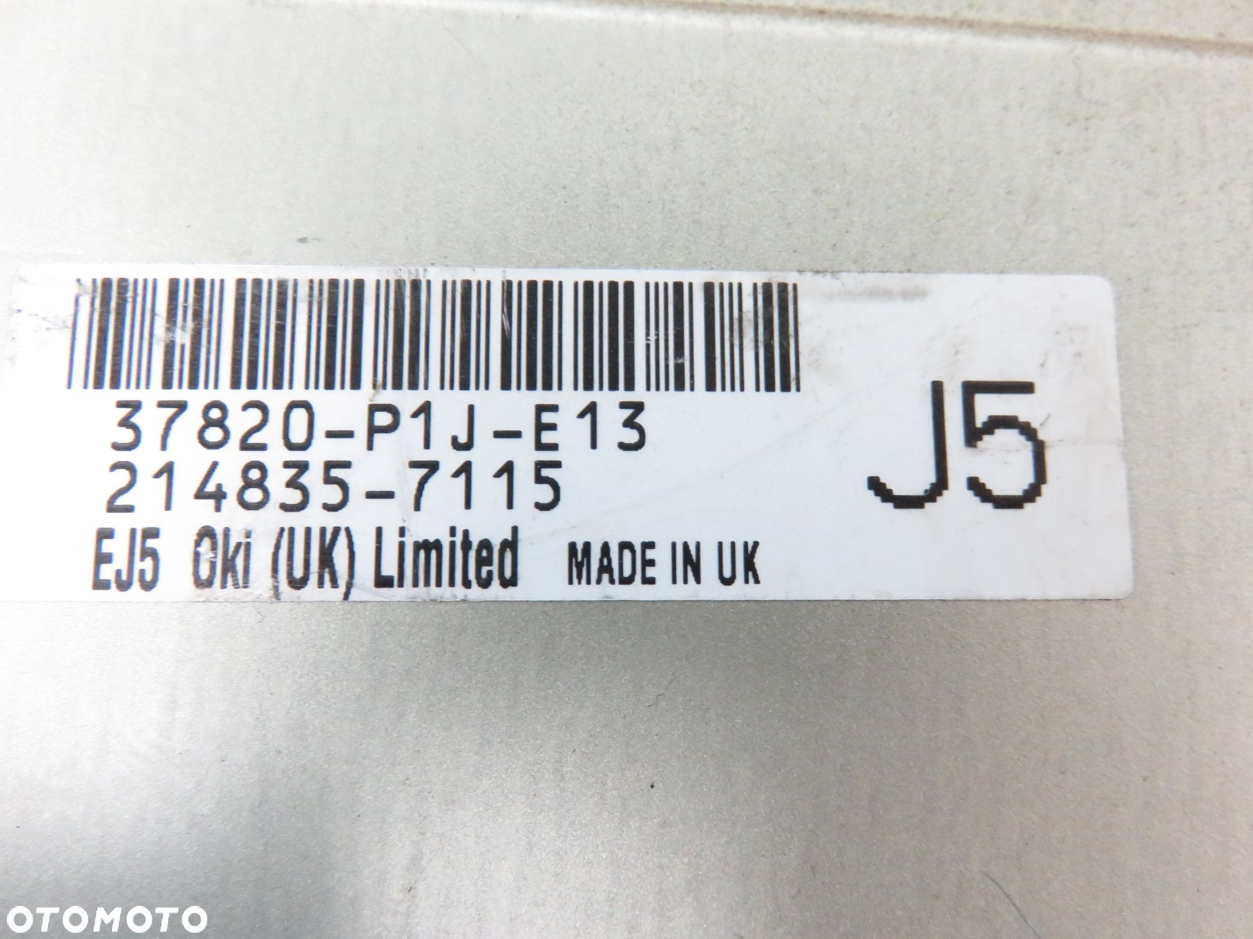 STEROWNIK HONDA CIVIC VI 1.4 37820P1JE13 2148357115 - 3