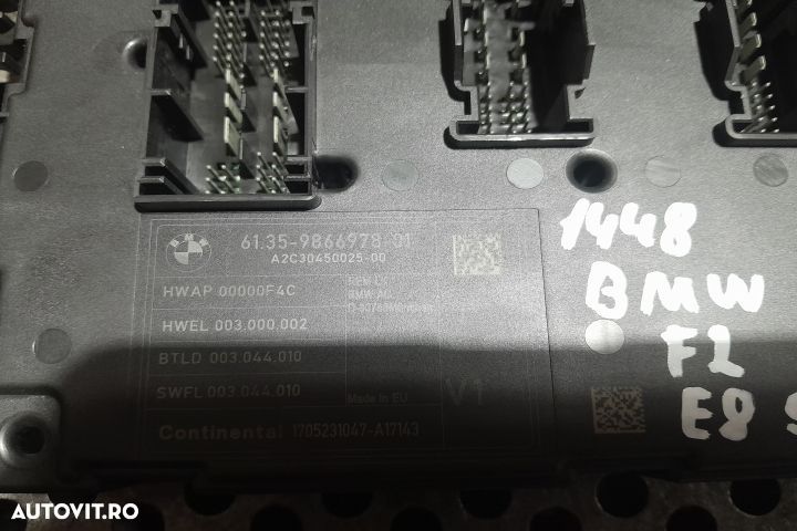 Modul confort 9866978 9866978 BMW Seria 1 F20/F21 [facelift] [2015 - - 2