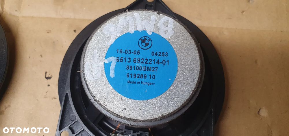 Głośnik drzwi prawy lewy przód przedni BMW 6 E63 6922214 - 6