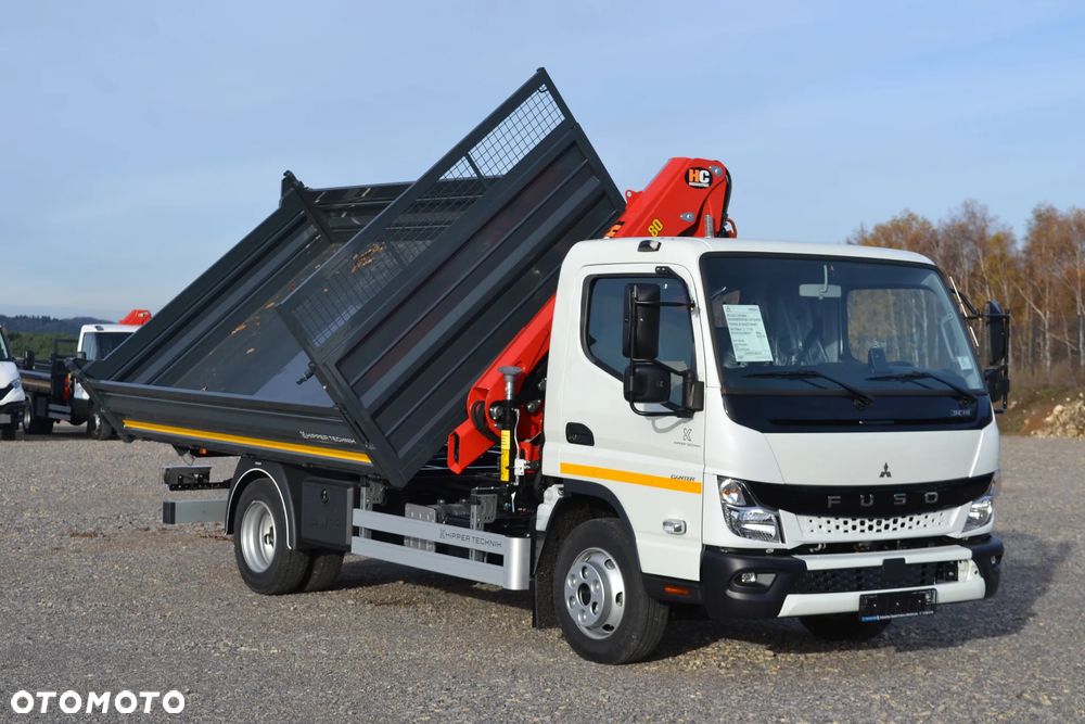 FUSO Canter 9C 7C 6C 4x4 Producent nadwozi Wywrot Kiper Wywrotka HDS Żuraw Fassi - 7