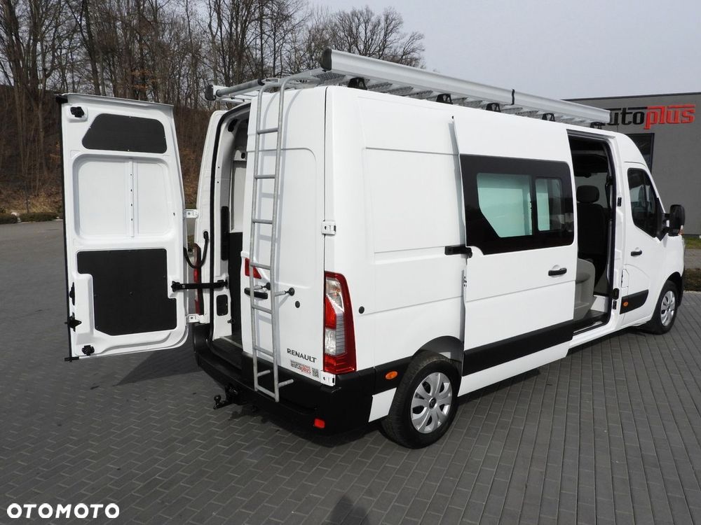 Renault MASTER FURGON BRYGADÓWKA 7 MIEJSC TEMPOMAT NAWIGACJA LEDY KLIMATYZACJA  180KM - 4