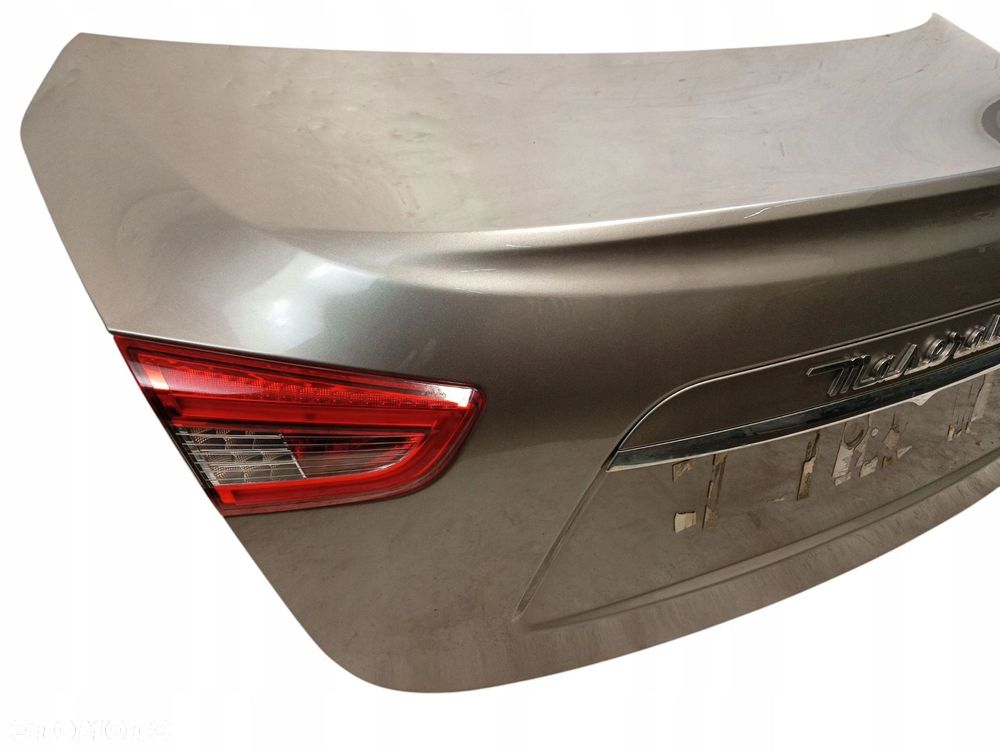 KLAPA BAGAŻNIKA MASERATI GHIBLI III (2013-2017) 3.0 D 250KM - 3