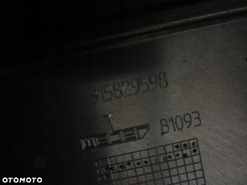 osłona pokrywa silnika 315829598 opel vectra c - 2