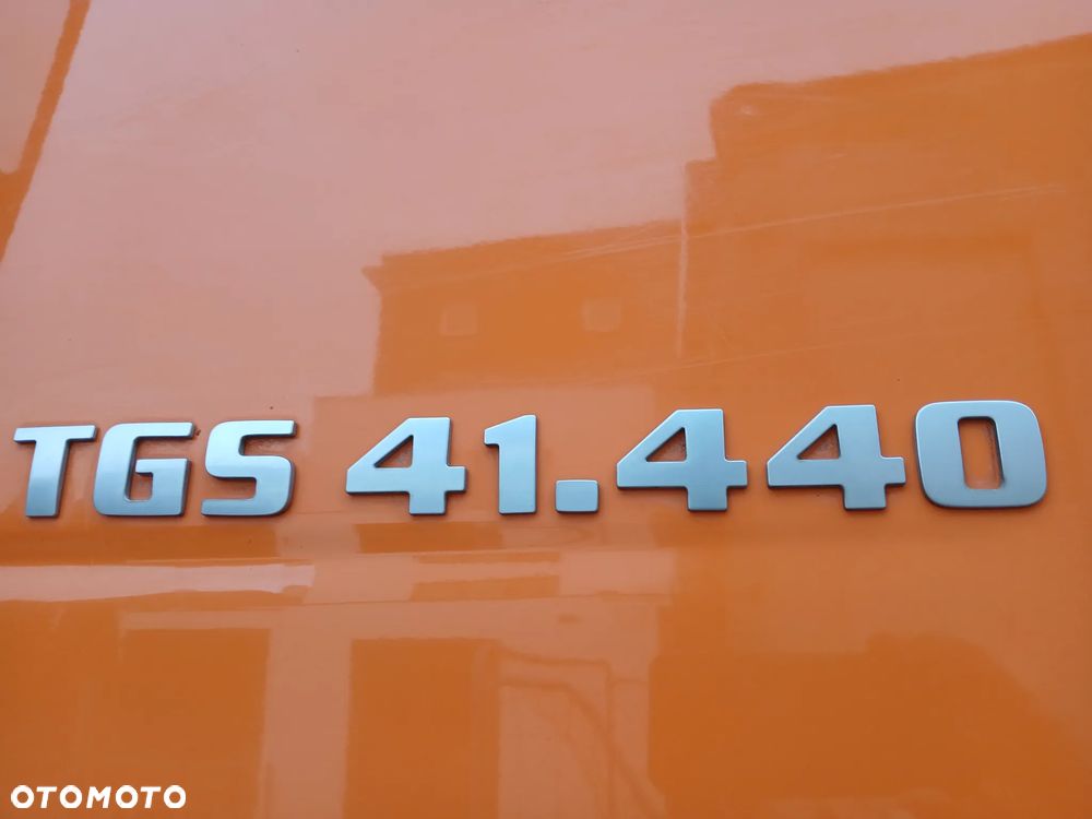 MAN TGS 41.440 8x4 470000km manual wywrotka Meiller-Kipper z Niemiec - 20