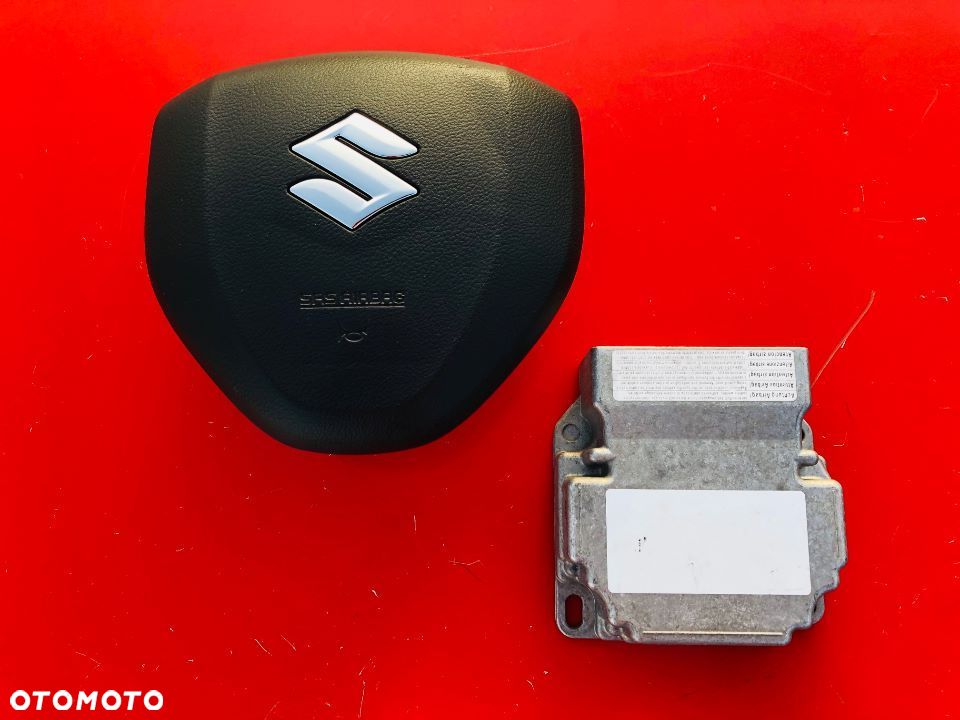 SUZUKI VITARA III DESKA KONSOLA KOKPIT PULPIT AIRBAG PODUSZKI 2x PASY PAS - 5