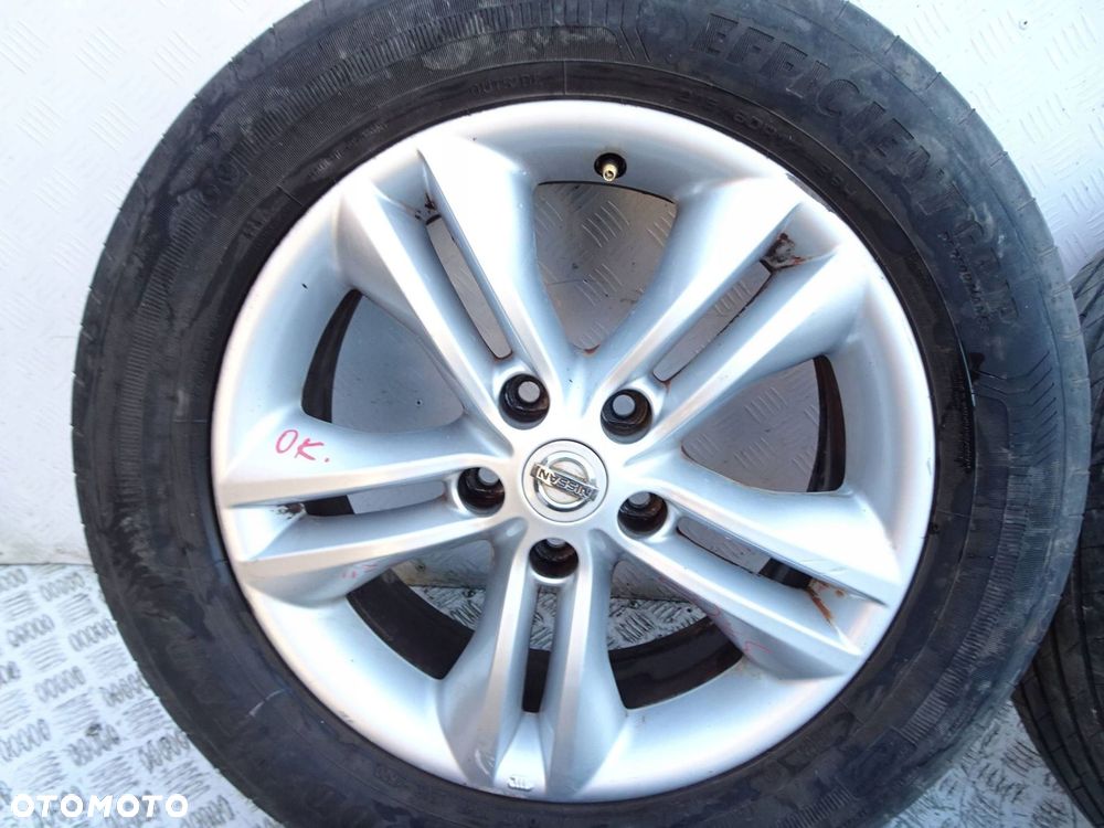 alufelgi z oponami kpl. nissan qashqai j10 17" 5x114.3 et 40 - 10