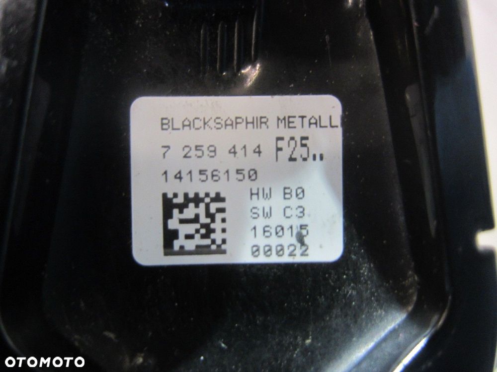 BMW X3 F25 X4 F30 PRAWA PRZEDNIA KLAMKA KEYLESS BLACK SAPPHIRE 475 CZARNA - 7