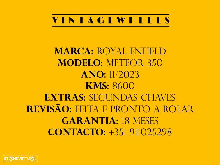 Royal Enfield Meteor 350 Fireball Yellow - 16