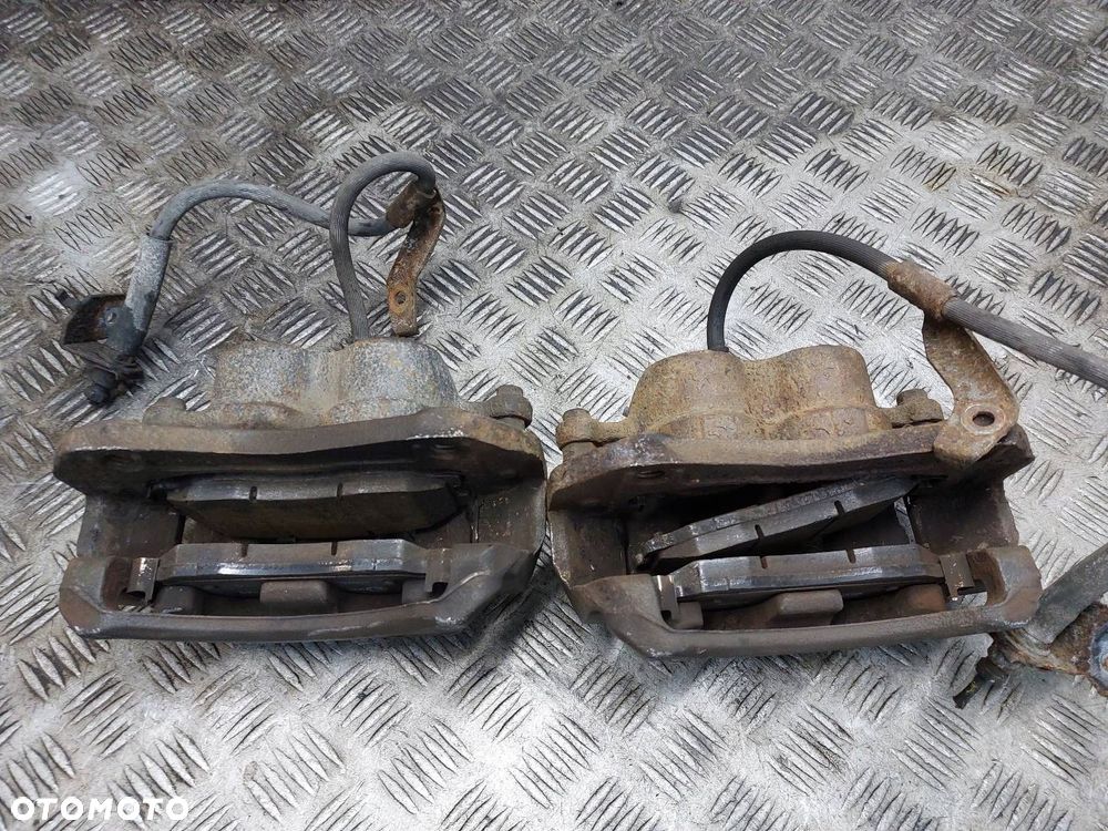 TARCZE HAMULCOWE PRZÓD + KLOCKI + ZACISKI OPEL ANTARA I 2.0 CDTI ATE - 10