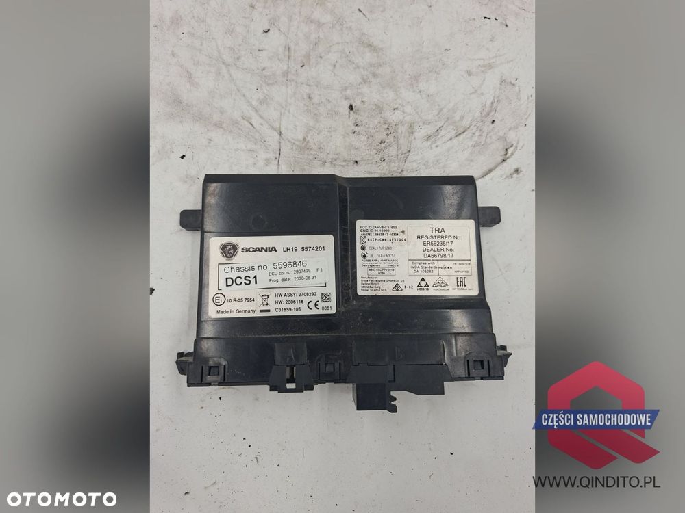 MODUŁ STEROWNIK DCS1  DRZWI SCANIA R S - 2