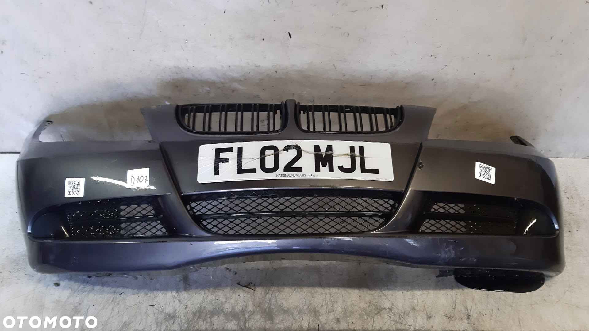 $ ZDERZAK PRZÓD PRZEDNI BMW E90 E91 HALOGENY SPARKLING GRAPHITE - 1