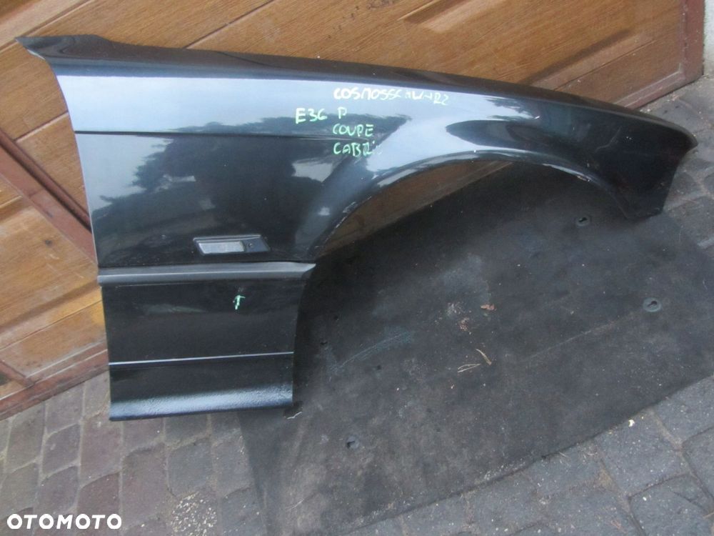 błotnik prawy bmw e36 coupe cabrio oryginał przed lift cosmosschwarz