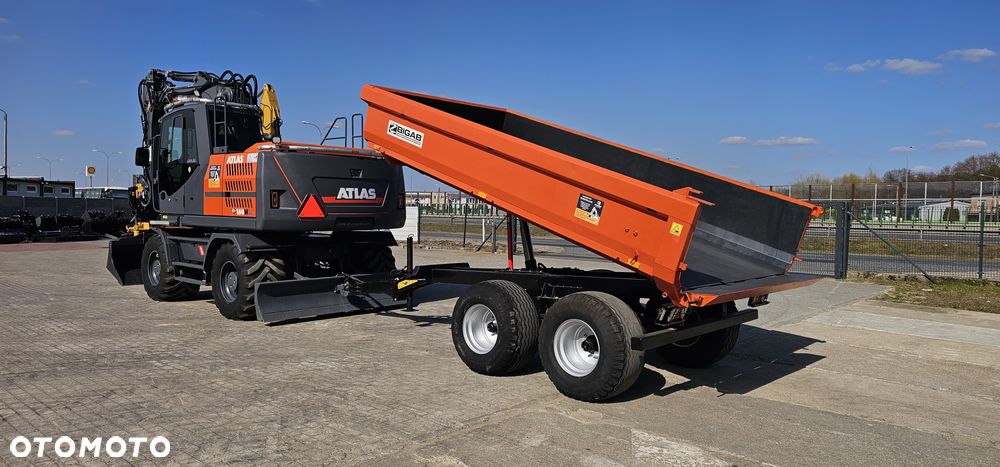 Atlas 160W 160 150W 140W 140 165W głowica roto /Engcon przyczepa szczypce - 5