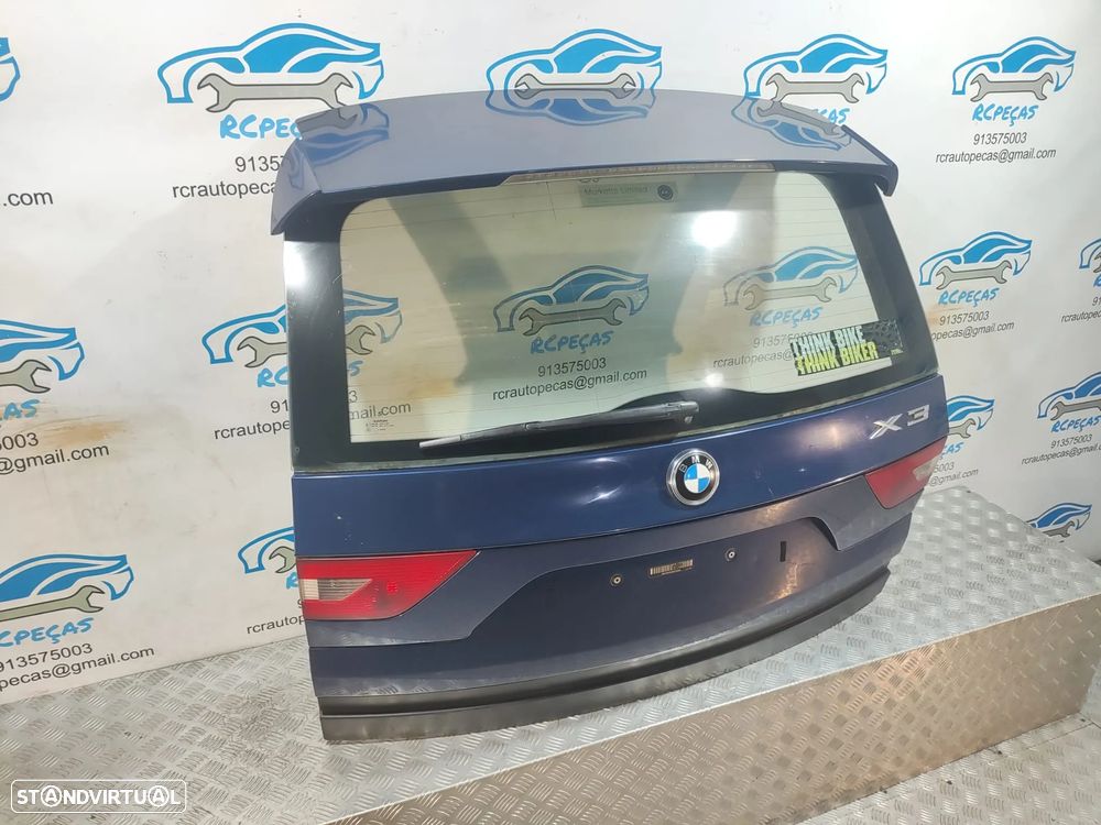 Porta Tampa Mala BMW X3 E83 Fecho Puxador - 6
