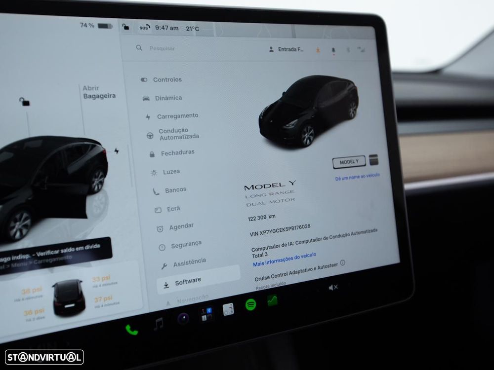 Tesla Model Y Long Range Tração Integral - 26