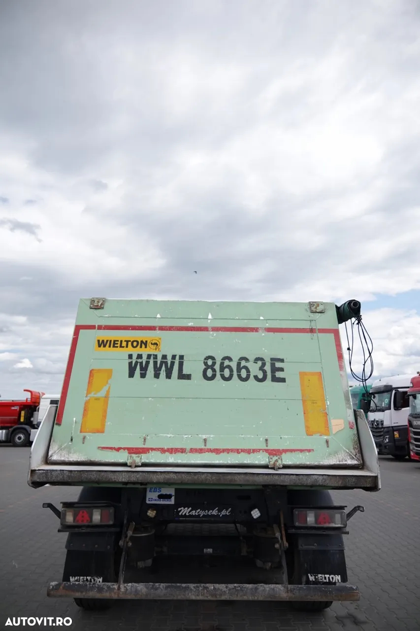 Wielton BASCULATOR 23 M3 / CAMION DIN ALUMINIU / AXĂ RIDICATĂ - 13