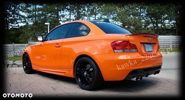 BMW 1 E82 COUPE SPOILER LOTKA SPOJLER PODKŁAD!!! - 2