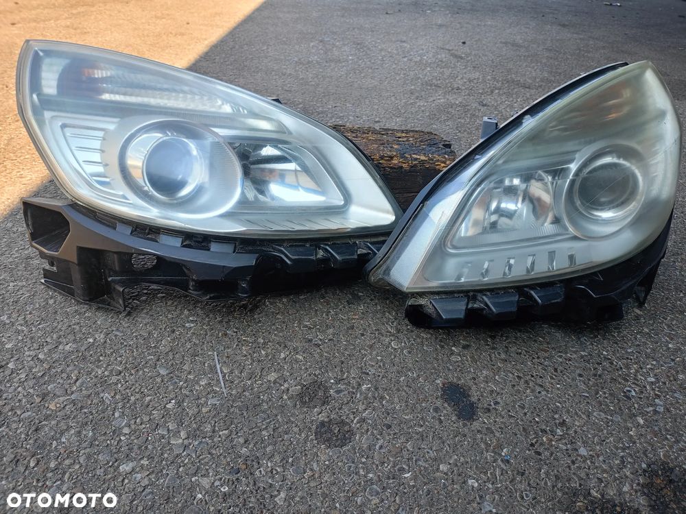 Lampy przednie Renault Scenic 2 polift soczewka - 9