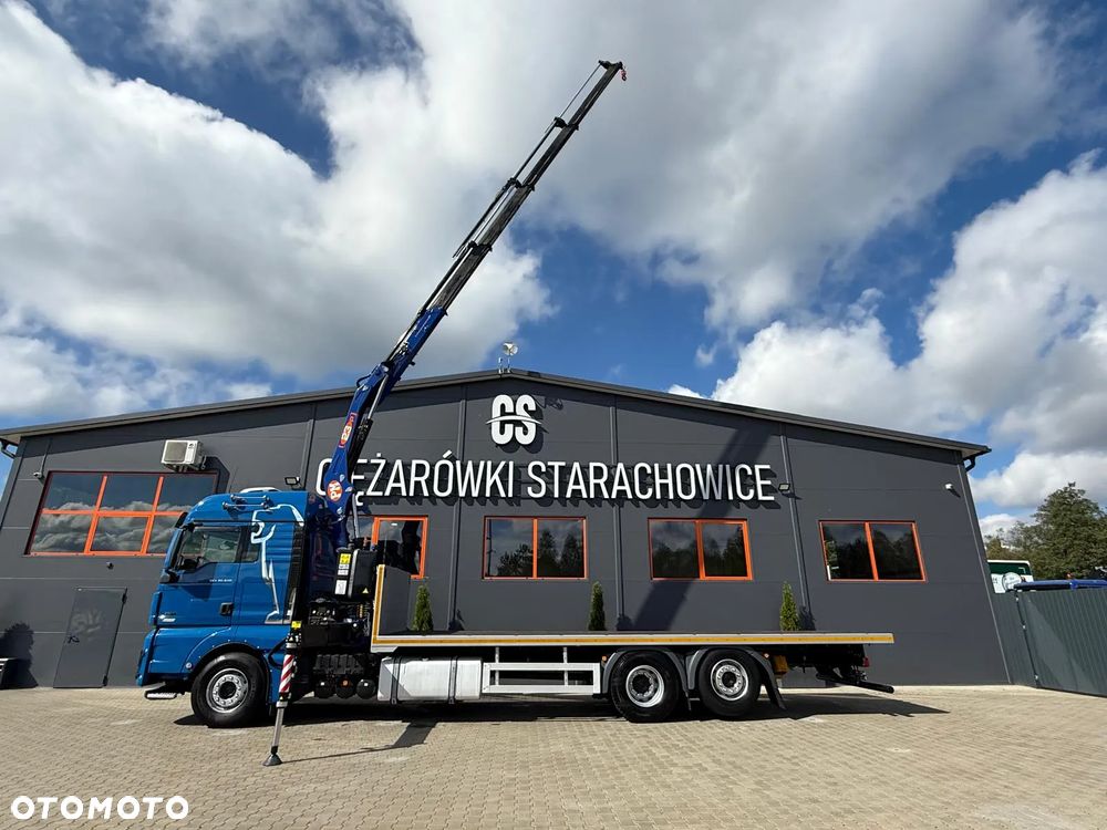 MAN MAN TGX 26.520 // E6 // PLATFORMA Z ŻURAWIEM PM 23P // dźwig, pomoc drogowa, crane, kran // Świeżo sprowadzony z Niemiec - 12