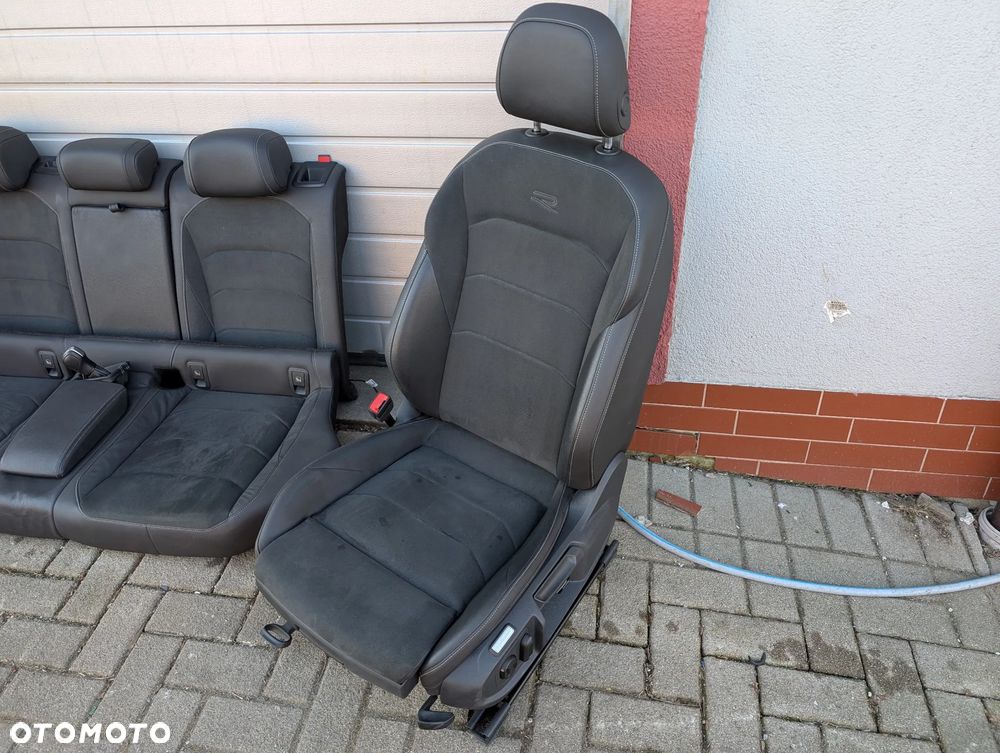 VW ARTEON LIFT R-LINE FOTELE KANAPA KOMPLET PODGRZEWANE KOMBI EUROPA STAN BDB - 7