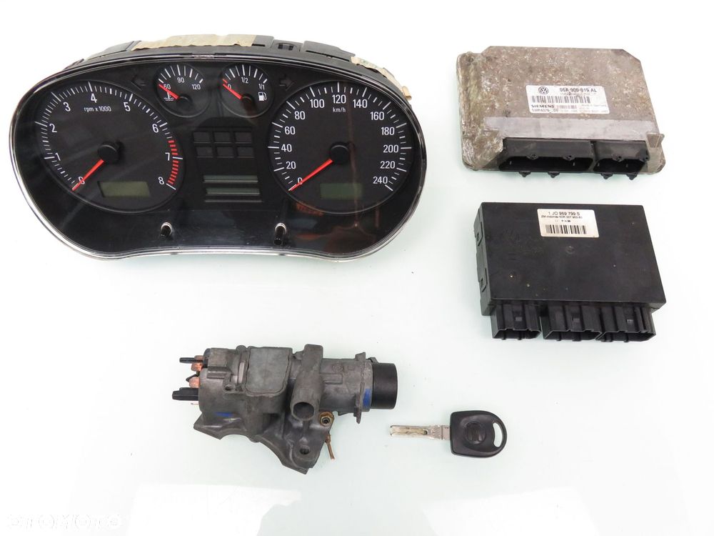 STACYJKA STEROWNIK SEAT TOLEDO II 1.6  06A906019AL 5WP4376 1J0959799S - 1