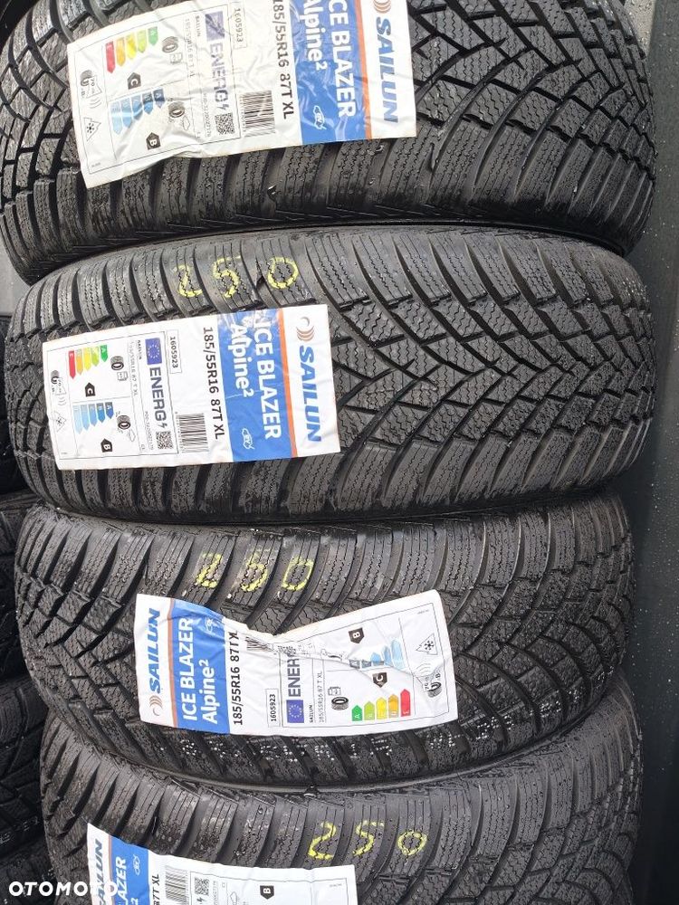 Nowe opony zimowe 185/55/16 Sailun Ice Blazer Alpine 2 Najnowszy model 2026r - 2