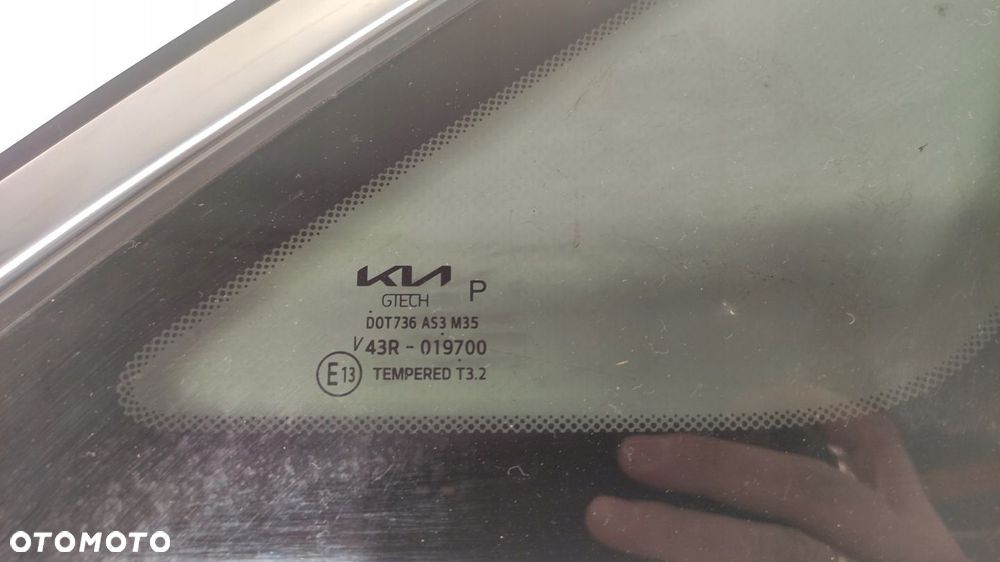 KIA CEED III LIFT HB SZYBA KAROSERYJNA PRAWA TYLNA CHROM CIEMNA 21-24 - 2