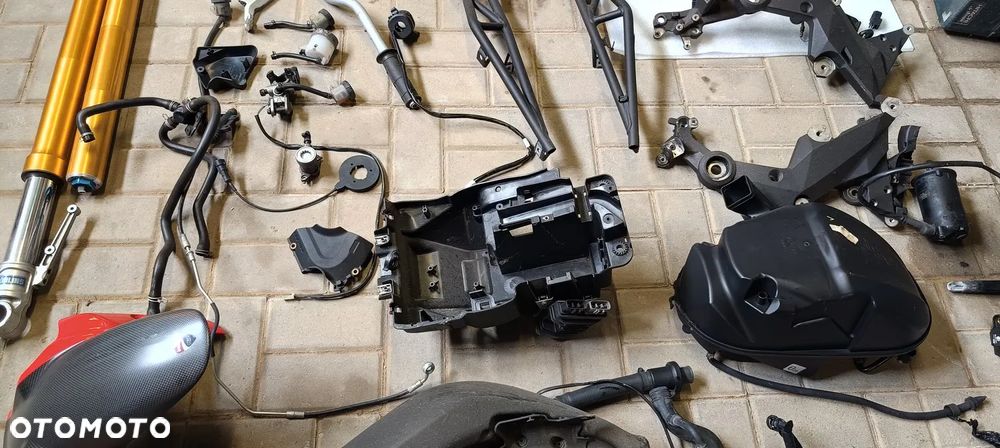 DUCATI MULTISTRADA 1200 Lagi Zawieszenie OHLINSPÓŁKA CHŁODNICA KIEROWNICA OSŁONA WAHACZ SET - 32