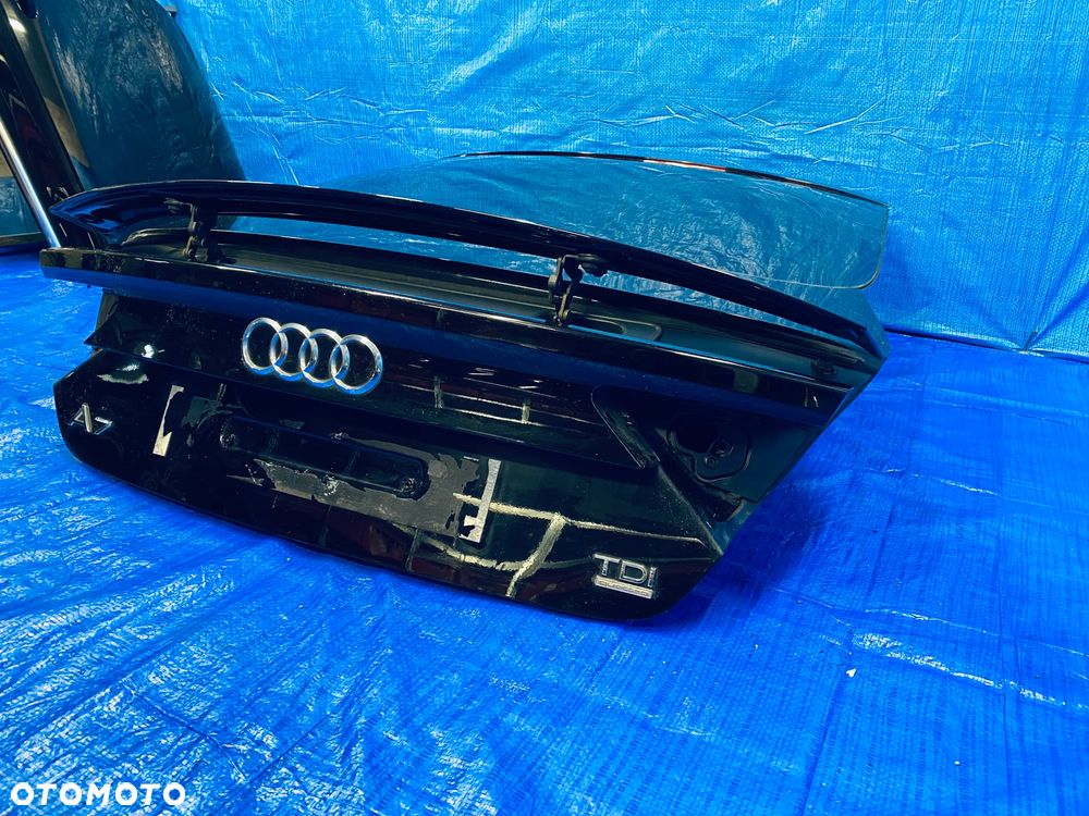 KLAPA TYŁ TYLNA BAGAŻNIKA AUDI A7 C7 4G SPORTBACK 2011- S-LINE ; CZARNA LAKIER LY9B ORYGINAŁ KOMPLETNA - 7