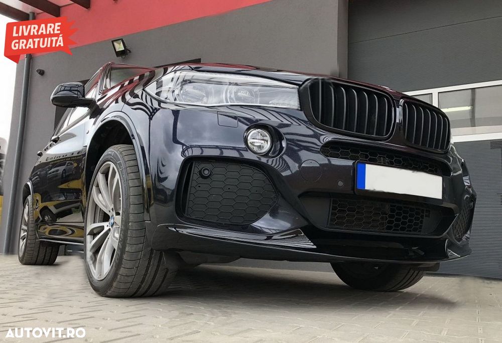 Pachet Exterior Aero Prelungire Bara Fata si Difuzor BMW X5 F15 (2014-2018) M Tech- livrare gratuita - 18