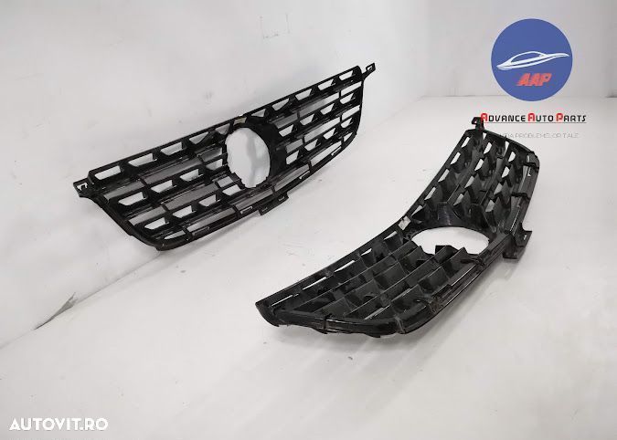 Grila Centrala Radiator originala Mercedes-Benz M-Class W166 2011 2012 - 4