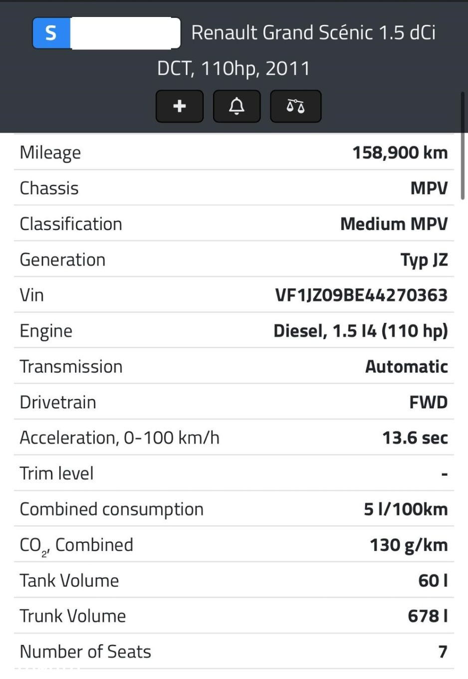 SILNIK KOMPL Renault Megane III 1.5 DCI 110KM udokumentowane 158tyś K9K837 - 3