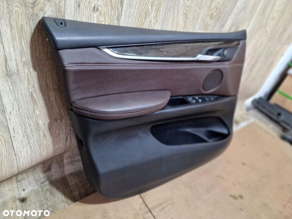 Boczek Tapicerka Drzwi Przód Lewe Ambiente BMW X5 F15 2016 - 3