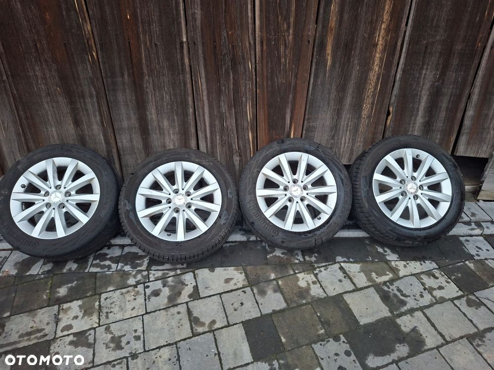 Felgi Koła Mercedes  CLA W117 A W176 B W246 6.5" x 16" 5x112 ET 49 Opony 22r 24r - 1
