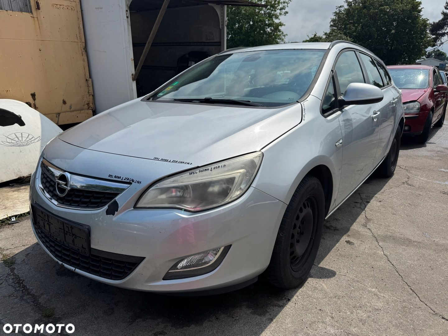 OPEL ASTRA J KOMBI ZDERZAK PRZÓD PRZEDNI GAN Z176 - 14