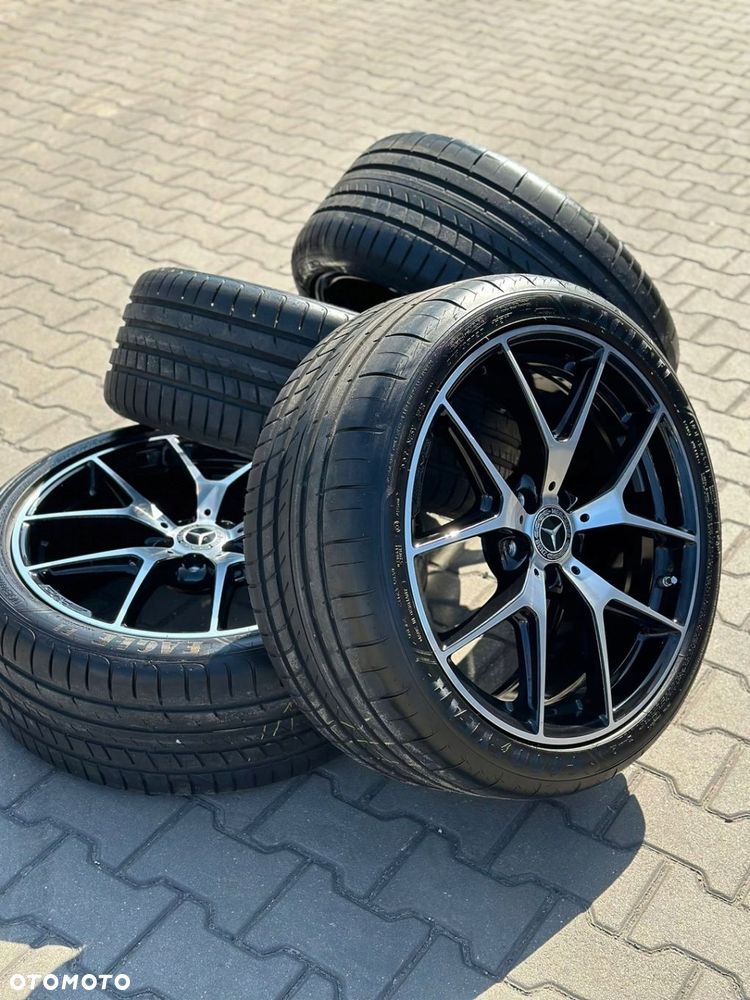 CAŁE KOŁA MERCEDES GOODYEAR 275/35R20 - 2
